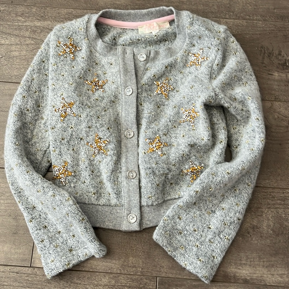 Sparkly star sweater